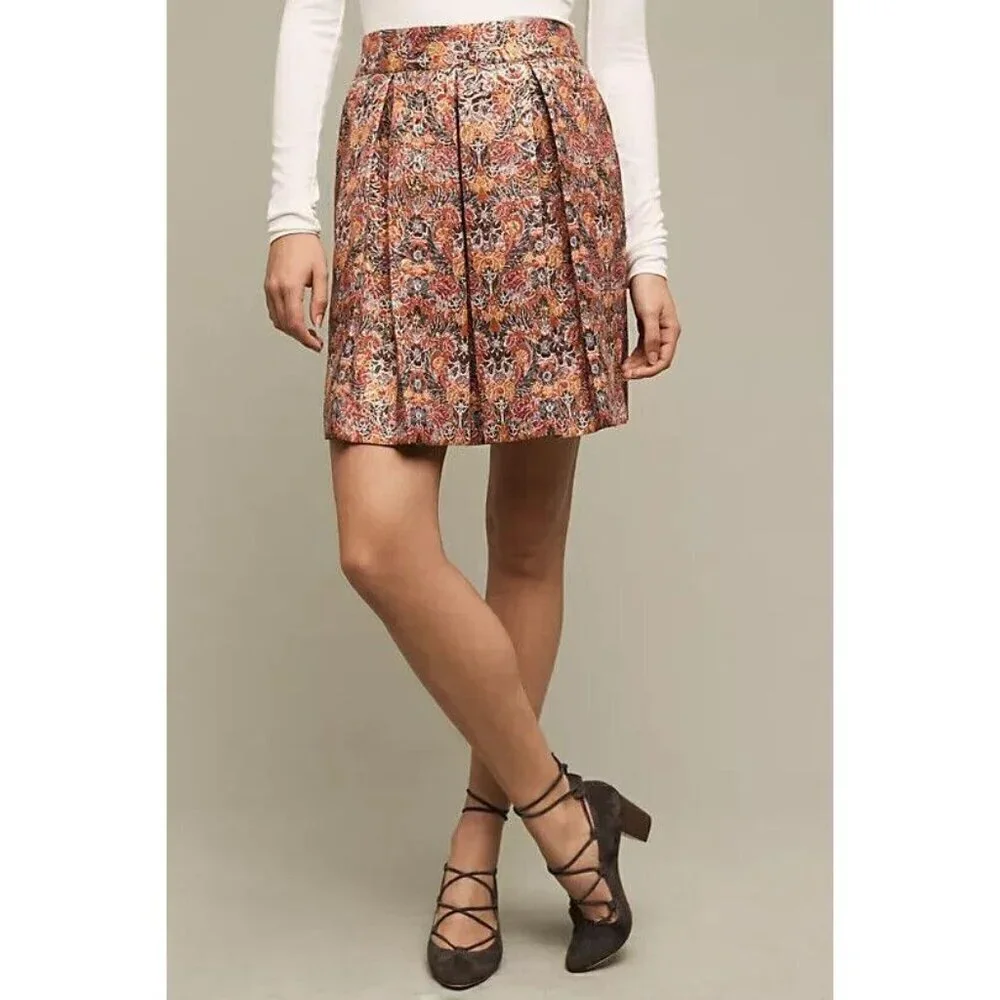Maeve Rosia Printed Skirt – Size L